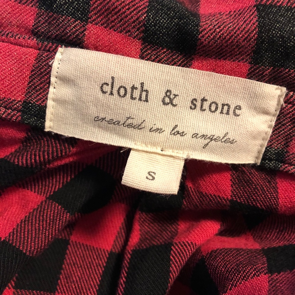 Anthro Split Back Button Down - image 2